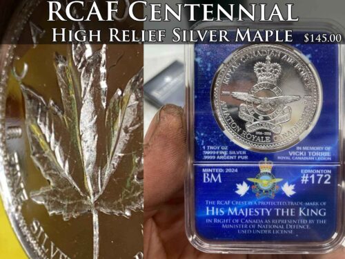 RCAF Centennial High-Relief Silver Maple